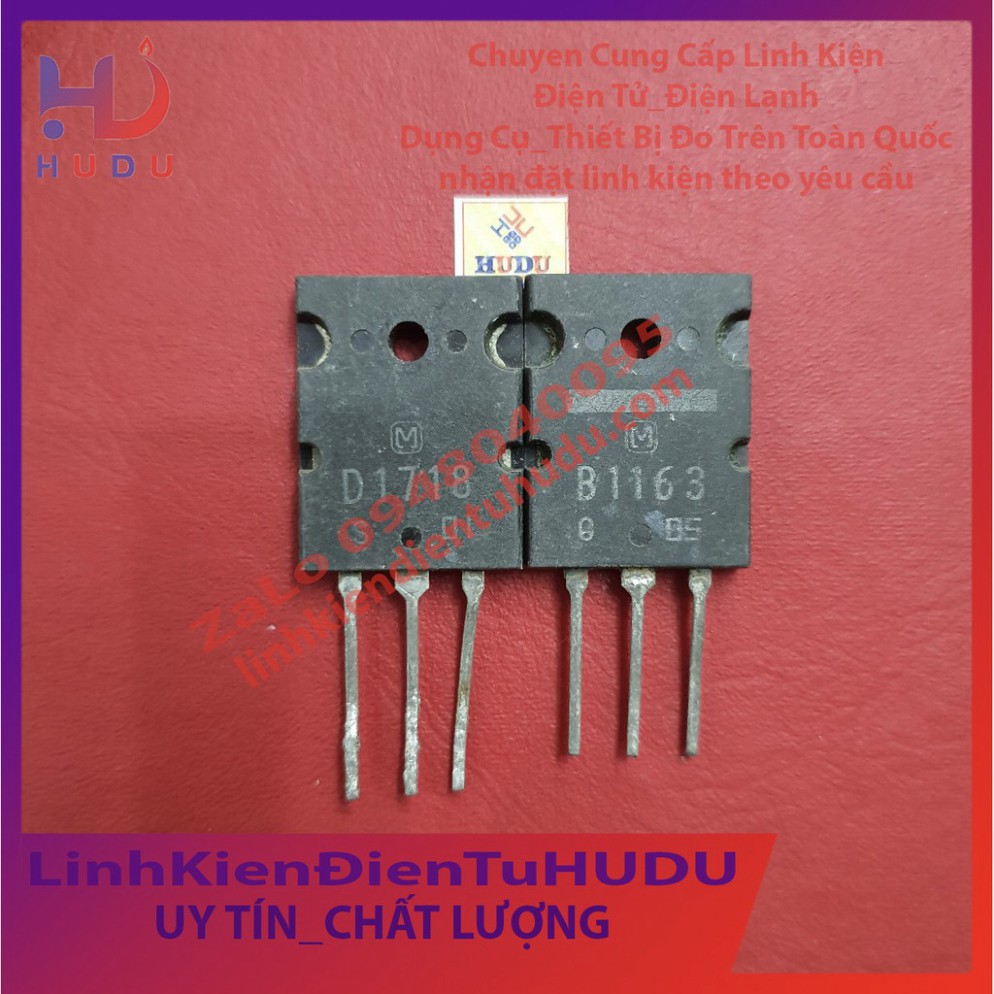 Sò D718 -B1163 TRANSISTOR NPN 120V - 8A