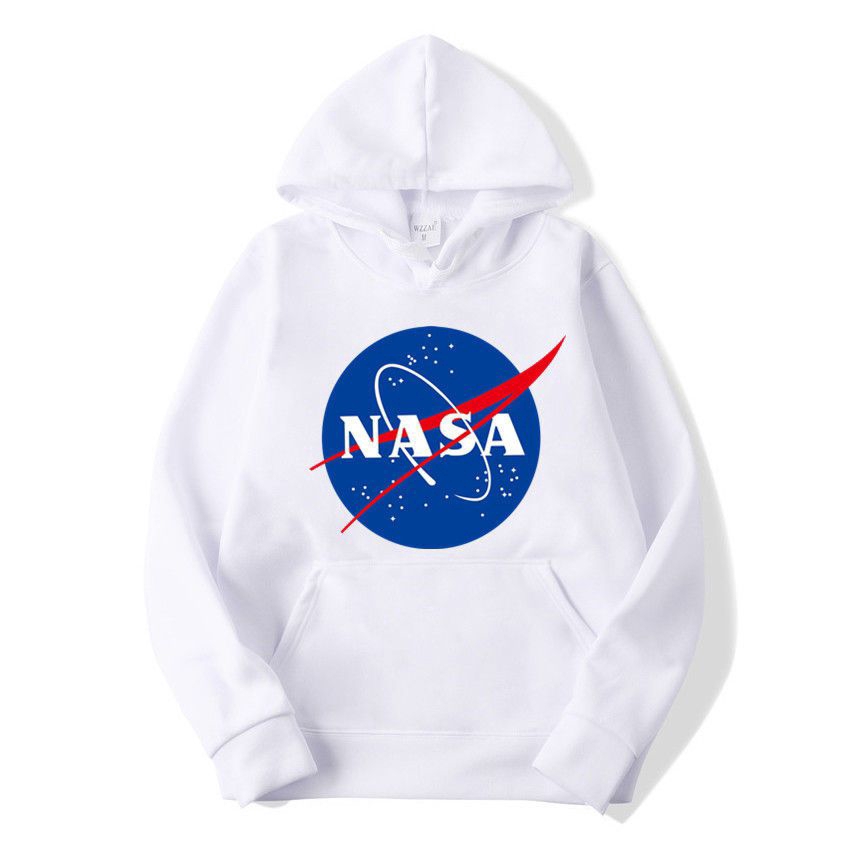 Áo hoodie in chữ Nasa cho nam