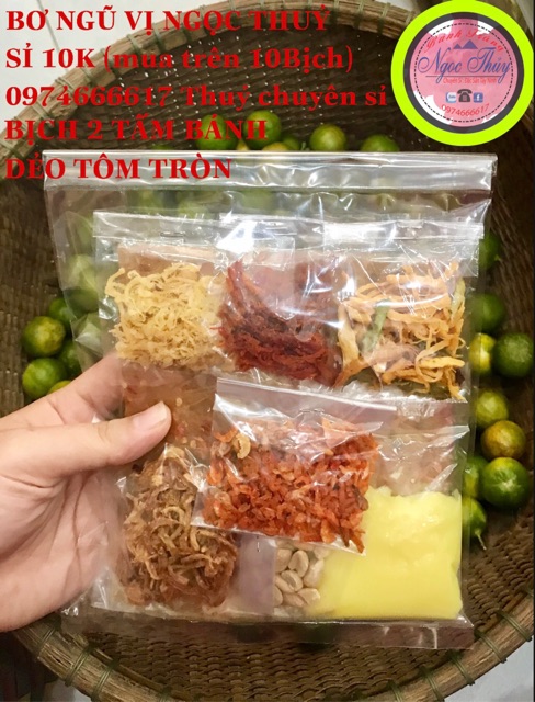 1 BỊCH BÁNH TRÁNG BƠ NGŨ VỊ NGỌC THUỶ