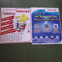 Tem dán máy giặt Toshiba