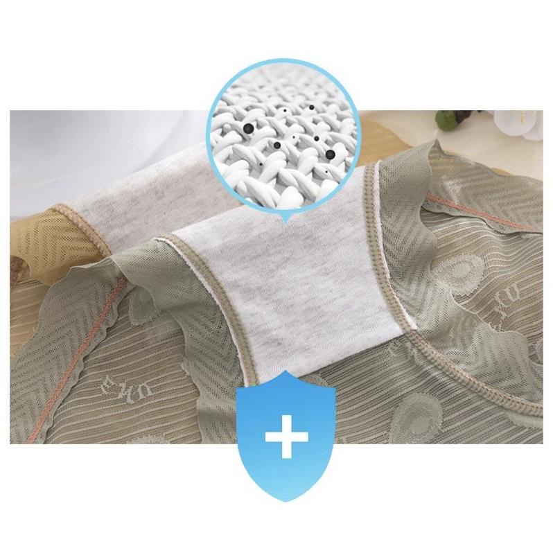 Quần Lót Nữ ❤️ Quần Lót Su Ren Xuyên Thấu Mềm Mại Thoáng Mát Đính Nơ 3226