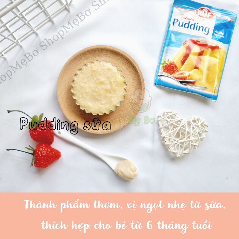 [BYODO/RUF] BỘT PUDDING HỮU CƠ 26g