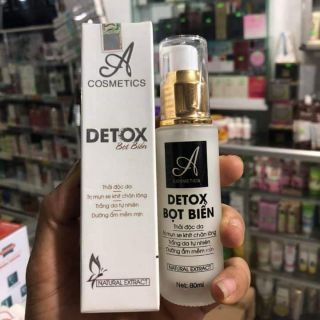 Detox Bọt Biển A comestic sủi bọt làm sạch da mặt 80ml
