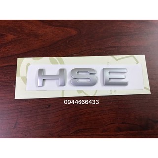 Chữ hse- tem hse - hse landrover - range rover