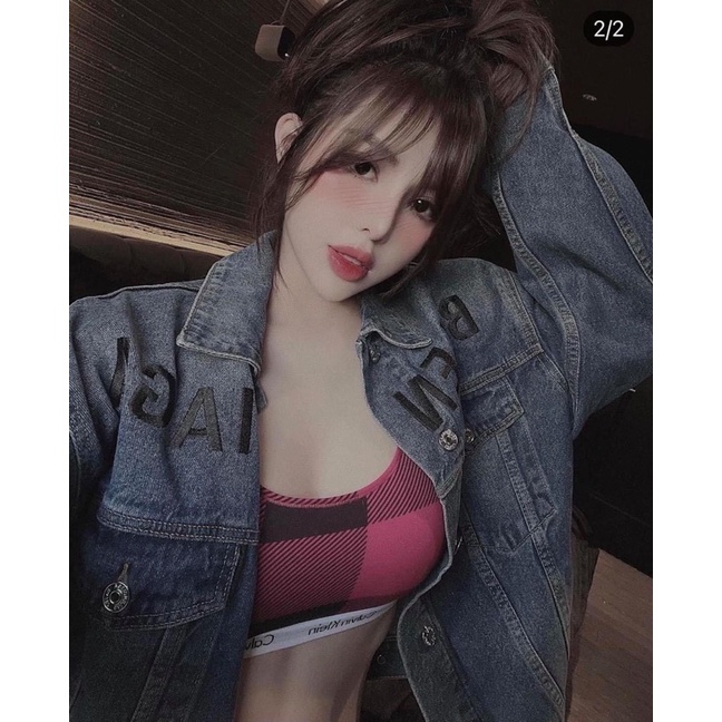 Khoác Jean BALENCIAGA sành điệu