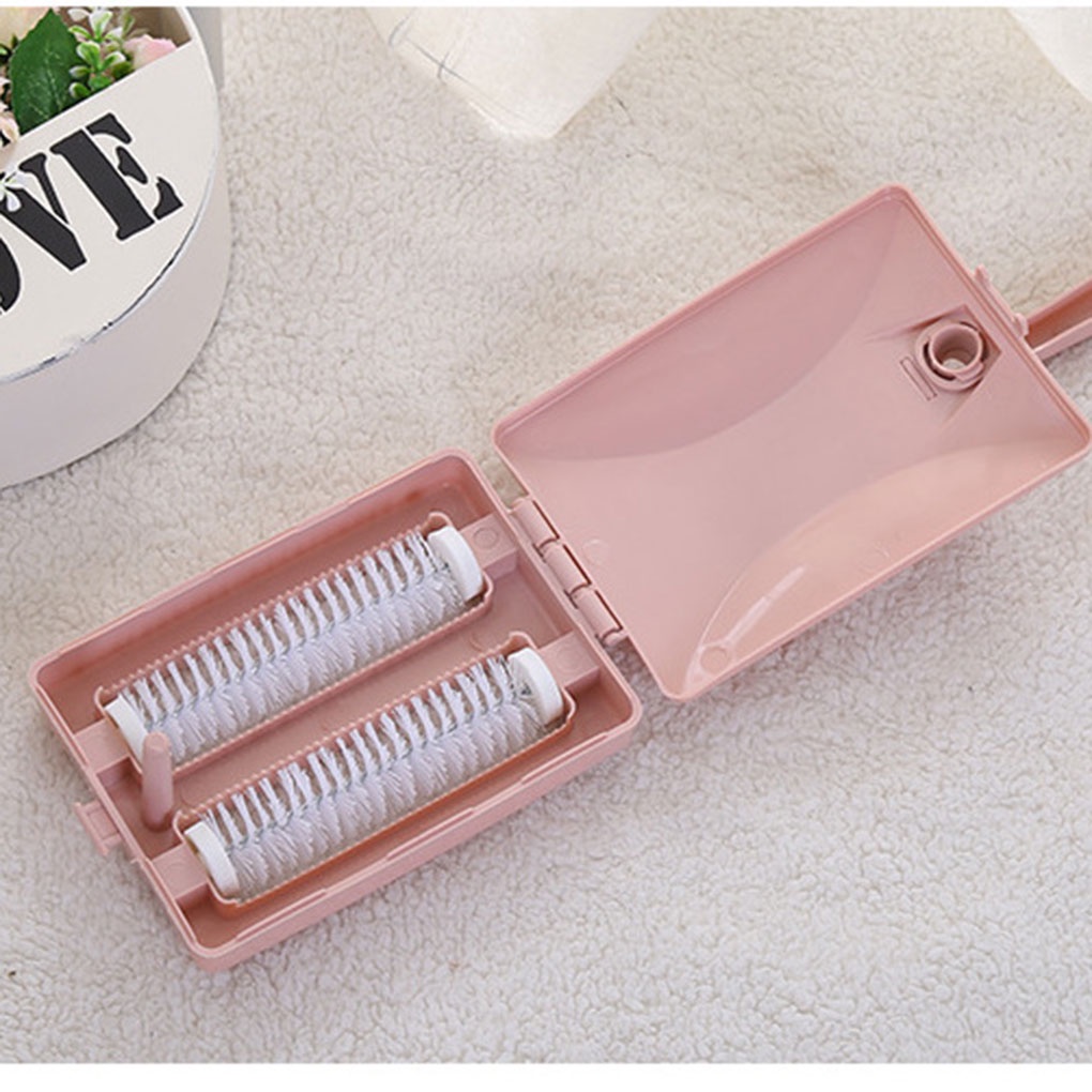 [CHOO] Multi-functional Double Head Handheld Carpet Table Brush Plastic Sweeper Dirt Hair Cleaner Collector Roller
