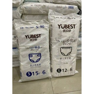 BỈM YUBEST ANGEL dán/ quần/ S90/M84/L78/XL72