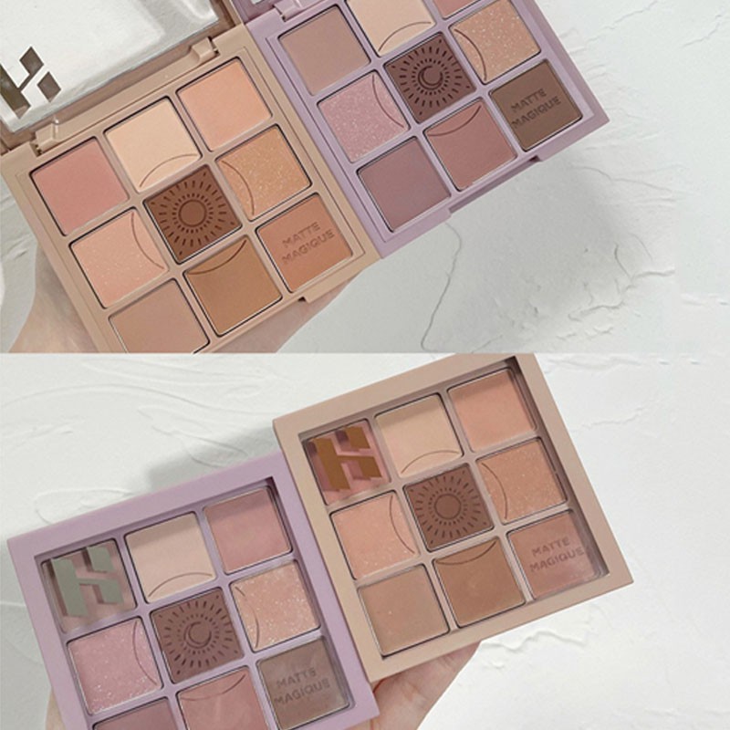 (Hàng Mới Về) Bảng Phấn Mắt Dikalu Chín Màu Lấp Lánh Chống Thấm Nước Và Mồ Hôi | BigBuy360 - bigbuy360.vn