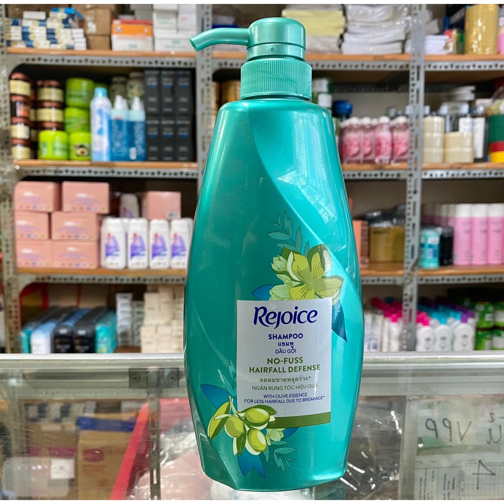 Dầu gội Dưỡng Ẩm, Ngăn Ngừa Gàu Rejoice 600ml Hương hoa từ Thái Lan - Phiên bản 2021