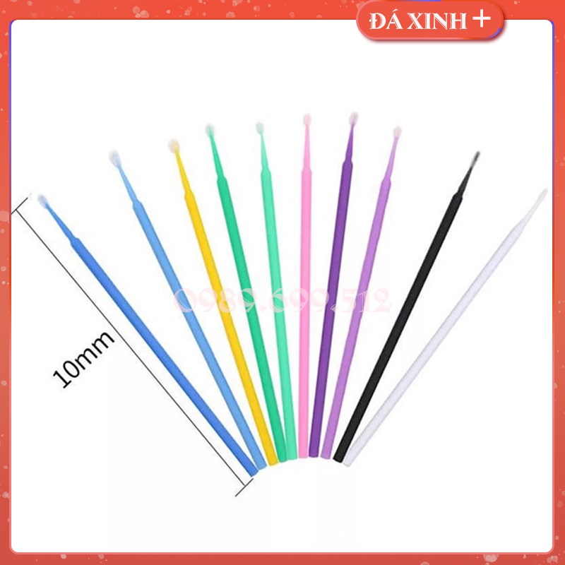 Hộp Bông Tăm Chuyên Dụng Tháo Mi, Nối Mi- Dùng trong tháo mi chuyên nghiệp ( hộp 100 cái )