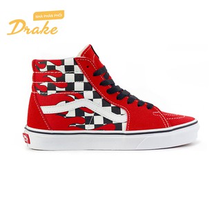 Giày sneakers Vans Sk8-Hi Checker Flame VN0A38GERXH