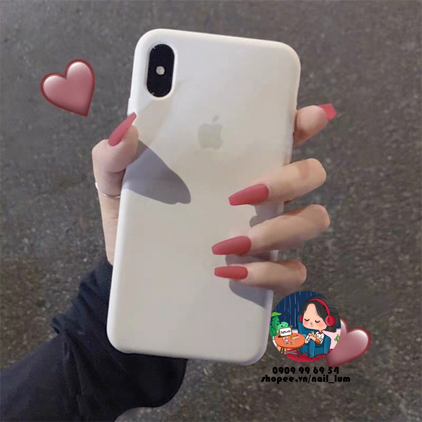 Móng Giả - Nail Dài Đơn Màu [Sẵn Keo - Đóng Hộp 24 Mẫu Đủ Size]