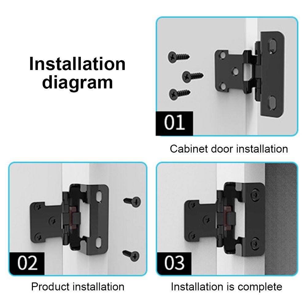 Set 2 Bản Lề Cửa Tủ Mềm Mại Tiện Dụng