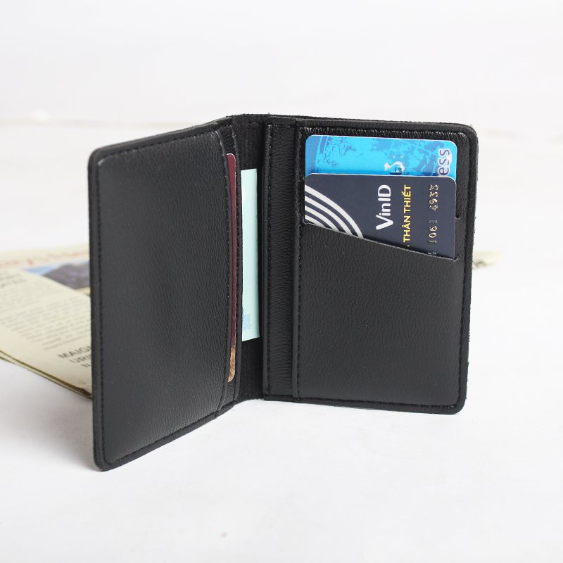 Ví bóp mini nam, ví bóp Pu để thẻ Card thời trang phong cách nhỏ gọn