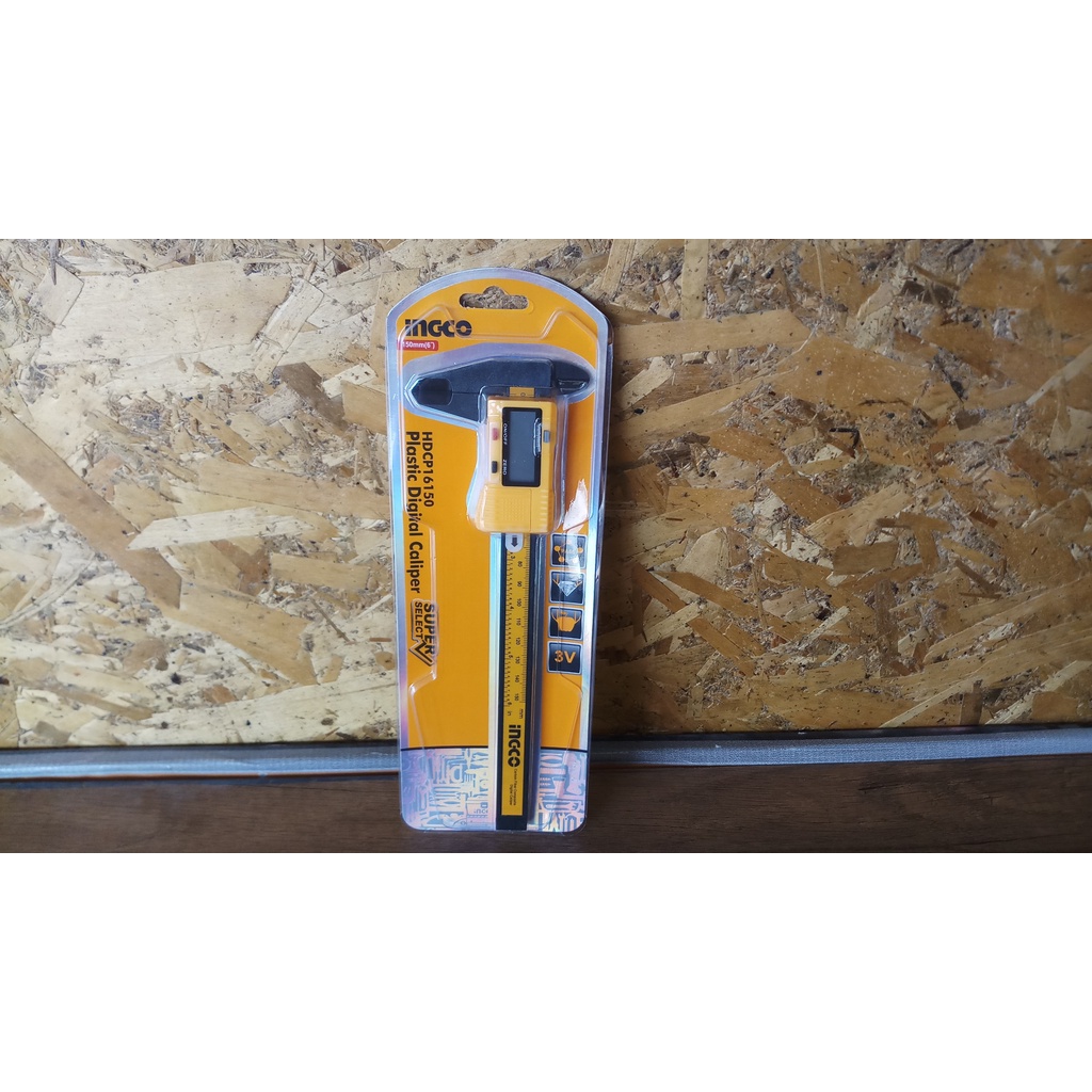 Thước kẹp điện tử 150mm giá rẻ INGCO HDCP16150 Super Select