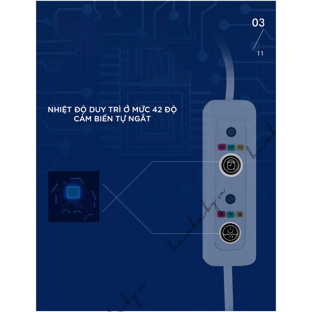 Túi ủ giữ nhiệt bình sữa di động, hâm sữa USB thông minh cao cấp cho bé