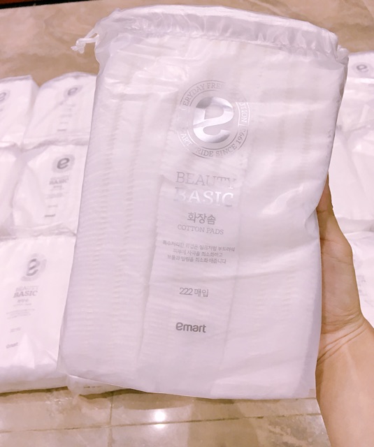 BÔNG TẨY TRANG BEAUTY BASIC HÀN QUỐC 220m