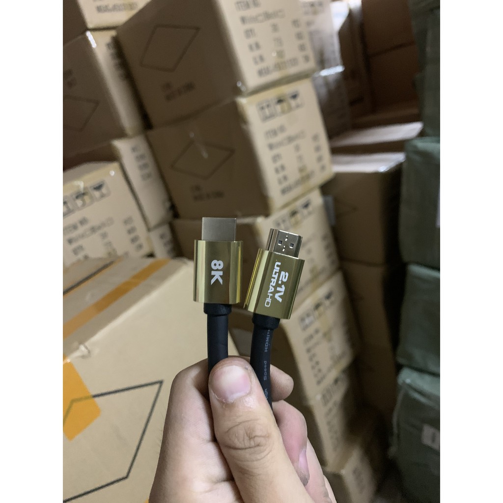 Cáp HDMI 2.1 8K cao cấp  (HDMI to HDMI Cable , 8K Video Adapter Cable).DH10 TM