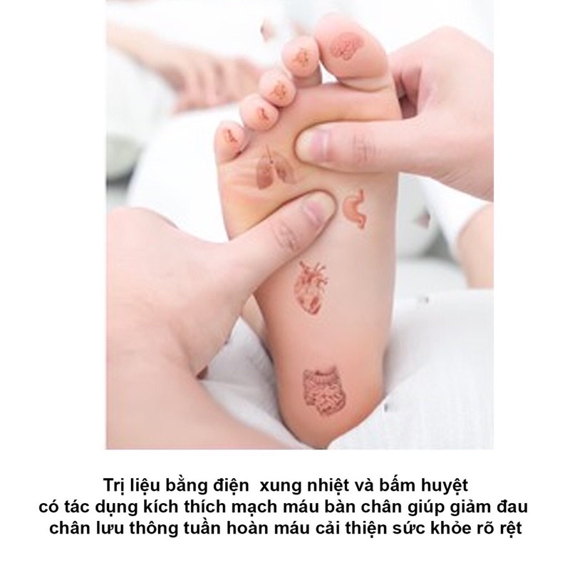 thảm massage chân GIVE XZ-188. sử dụng công nghệ EMS massage bấm huyệt