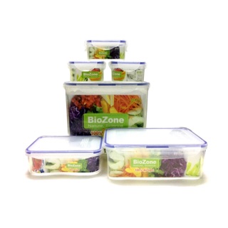 Bộ hộp nhựa bảo quản thực phẩm Biozone