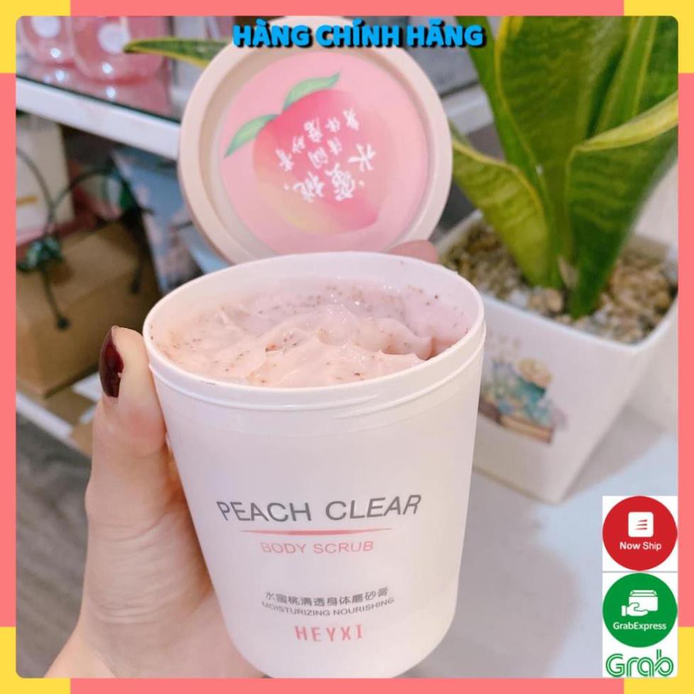 [HÀNG HOT] TẨY DA CHẾT BODY ĐÀO🍑🍑hũ 200ml to oạch thơm mùi đào lun ạ
