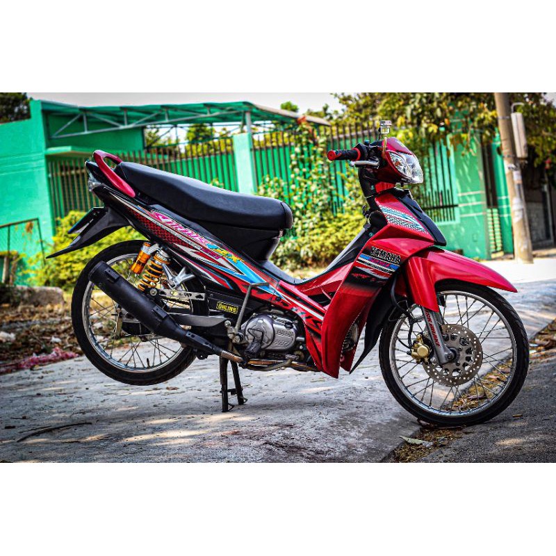 ( Quí khách vui lòng mang ra tiệm cho thợ dán ) Sirius đỏ đen 3