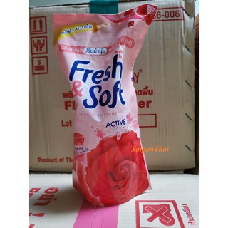 (SGT) Nước xả vải Thái Lan Fresh&Soft 600ml/túi