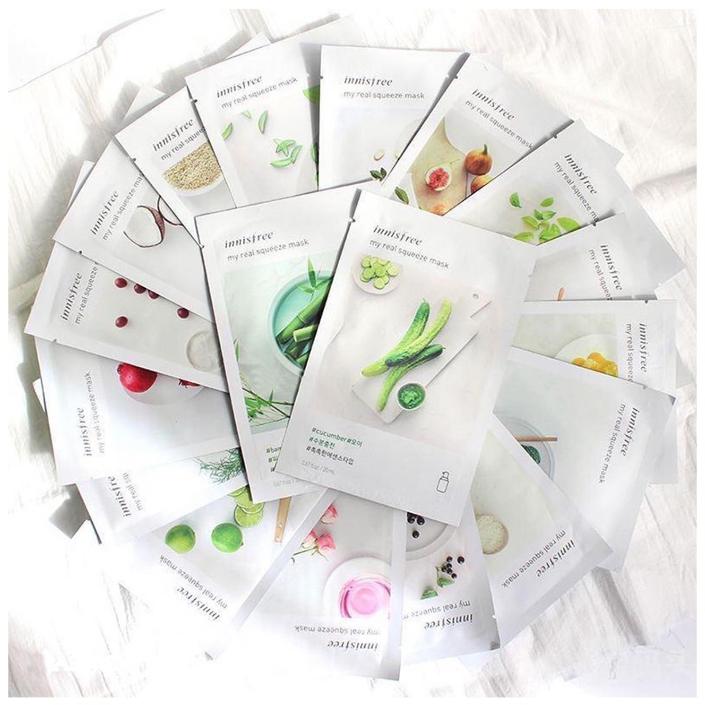 Mặt Nạ Giấy Dưa Chuột  Mask Sheet My Real Squeeze Mask 20ml | BigBuy360 - bigbuy360.vn
