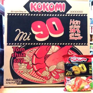 Mì Kokomi 90 mới thùng 30 gói