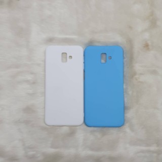 Ốp Lưng Silicon Dẻo Màu Samsung J6 Plus