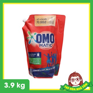 Nước giặt omo matic cửa trên túi 3.9kg