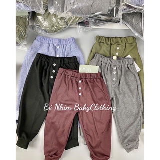 Set 5 quần nỉ tổ ong dư xịn cho bé