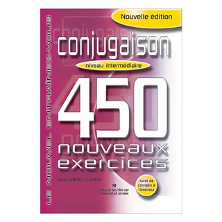Sách - 450 Conjugaison Niveau Intermédiare