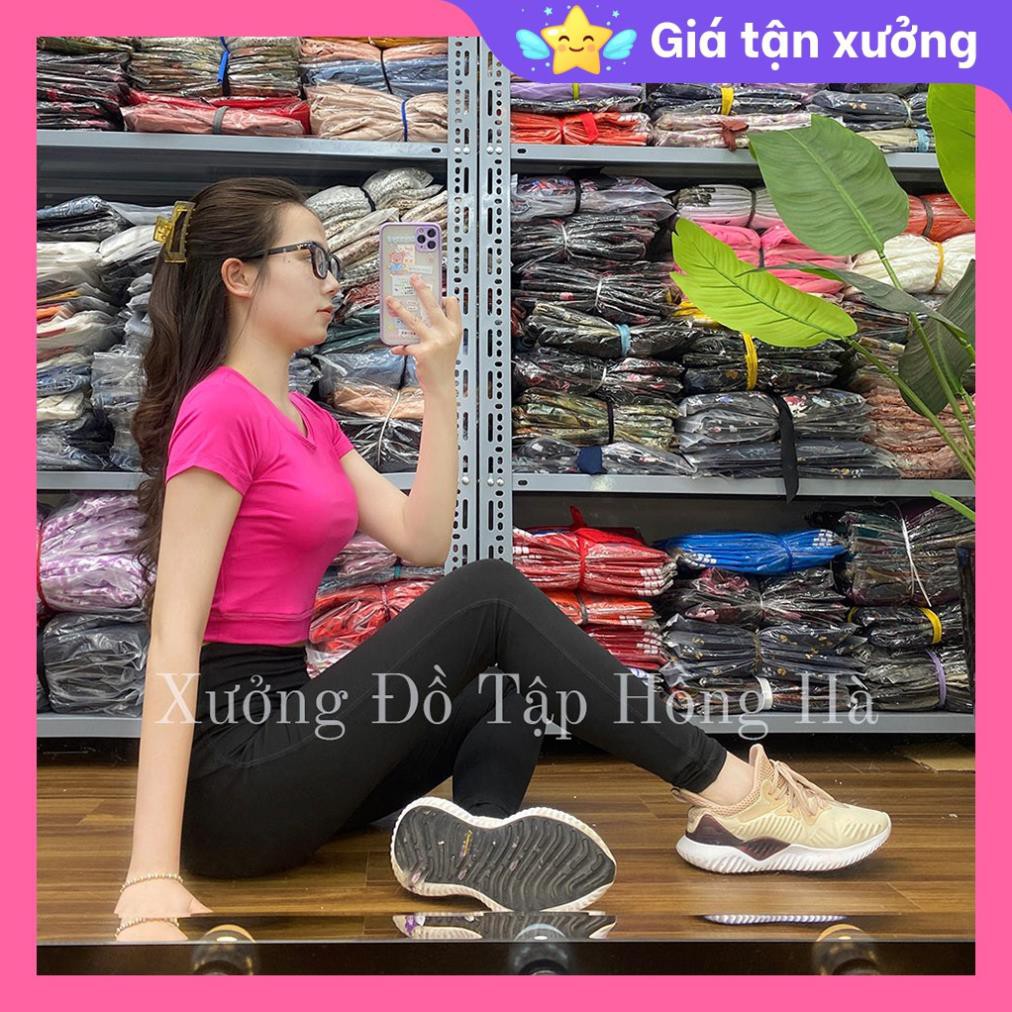 ✅ Ảnh Thật 100% - Mặc Là Mê ✅Áo tập GYM nữ đa năng - Yoga nữ - Áo tập croptop bo đai nhiều màu ་