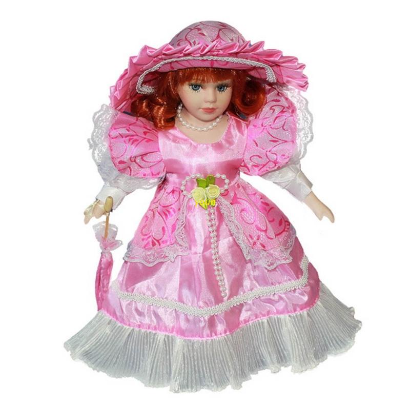 Búp Bê Gốm Sứ youn Tinh Tế Với Đôi Tóc Giả Và Giày Búp Bê Phù Hợp Làm Quà Tặng Cho Nữ