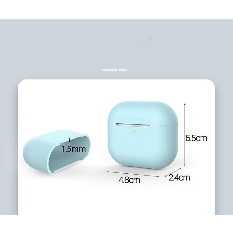Bao Case Ốp Slim Color bảo vệ dành cho AirPods 3.