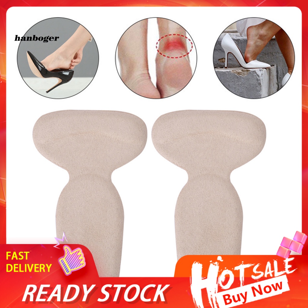 Cặp Miếng Lót Giày Cao Gót 2 Trong 1 Siêu Nhẹ Chống Đau Chân Tiện Lợi