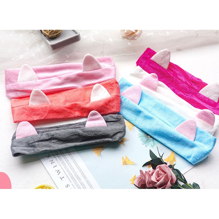 [Mã FAGOGO giảm 12% đơn 99K] (11 Màu) Băng đô turban tai mèo hàn quốc | BigBuy360 - bigbuy360.vn