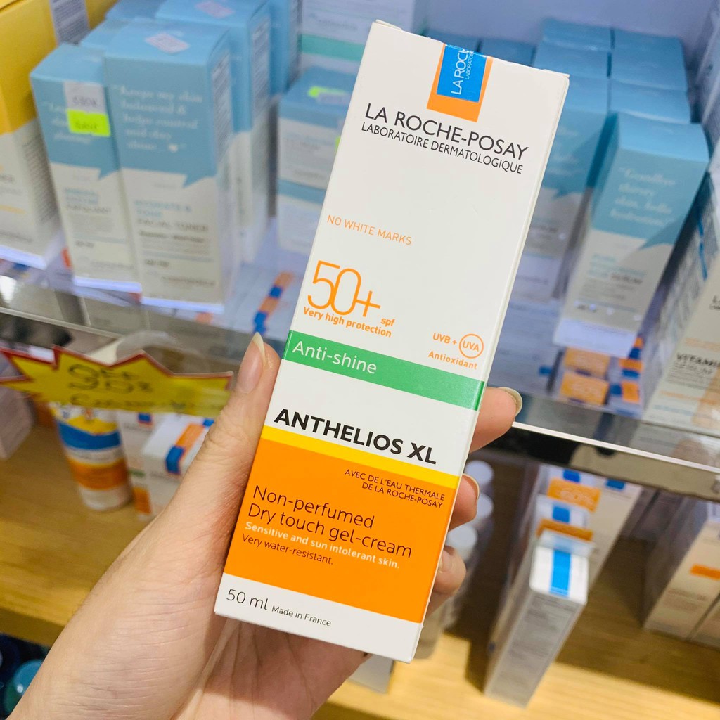 La Roche - Posay Anthelios XL Anti-Shine Non-Parfumed Dry-touch Gel Cream SPF 50 - Kem chống nắng cho da dầu ( 50mL )