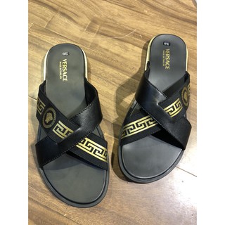 Dép quai chéo Versace