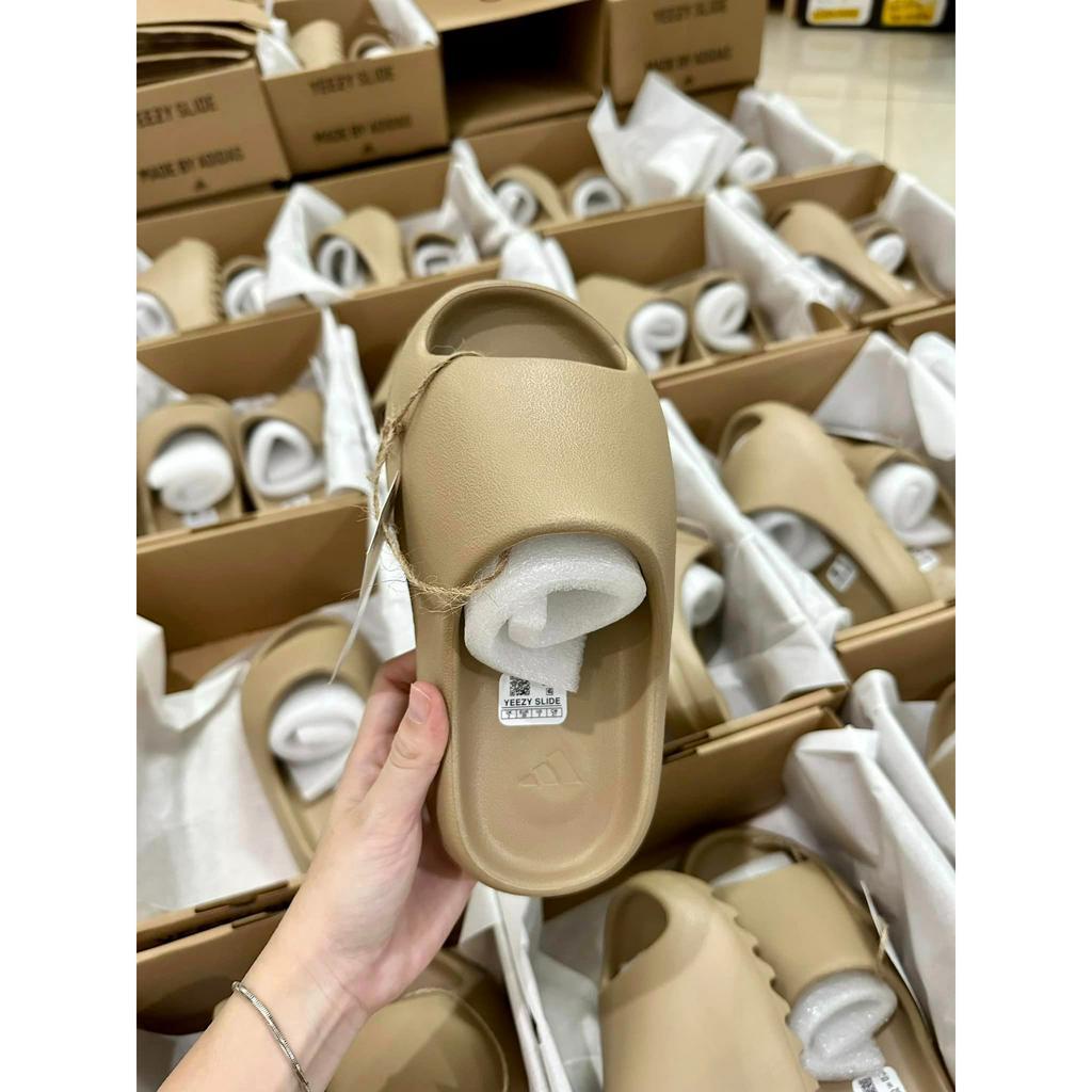 Dép Yz Slide bản Nhám màu Pure hot nhất năm 2023, dép yz slide nam và nữ đều đi được