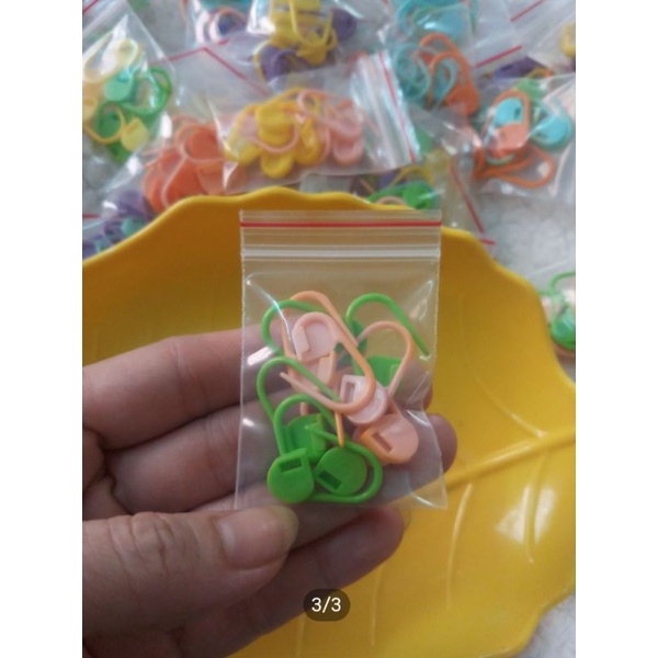 Sét 10 kim đánh dấu mũi đan ,móc