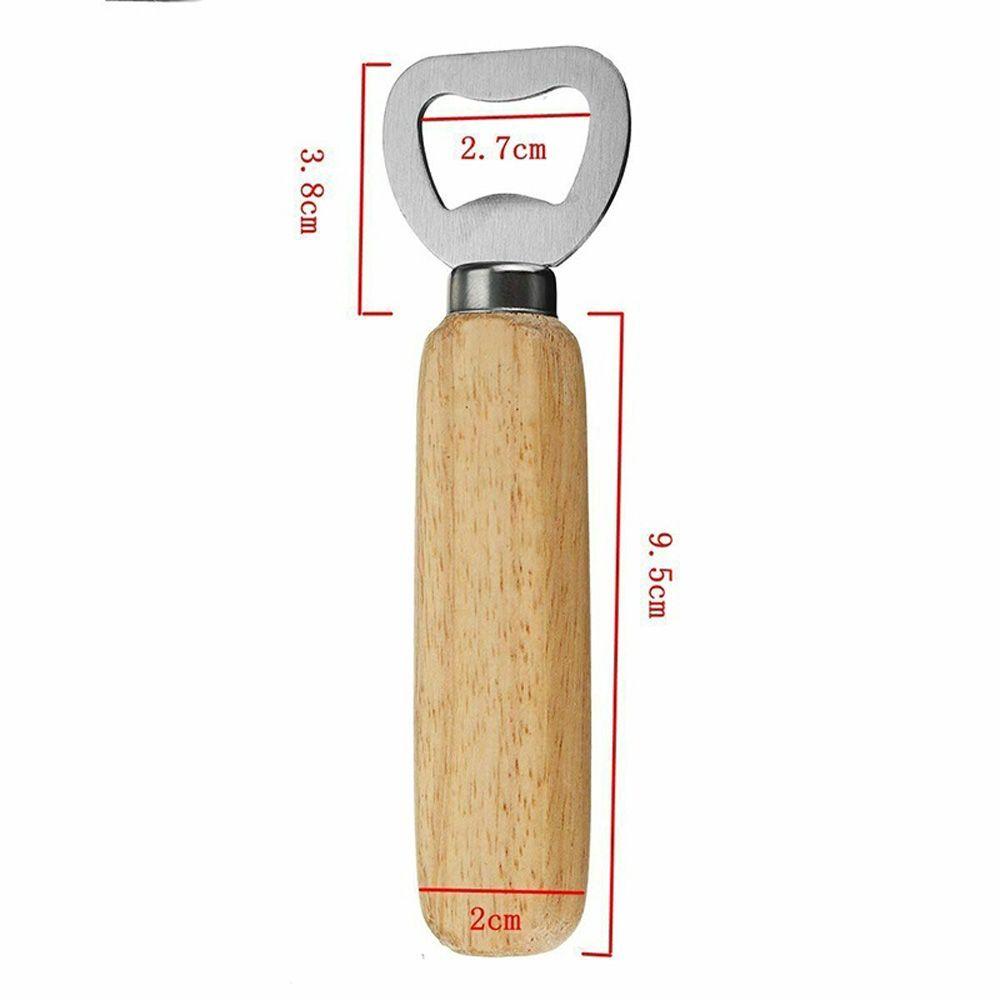 Bộ 10 Dụng Cụ Mở Nắp Chai Bằng Gỗ