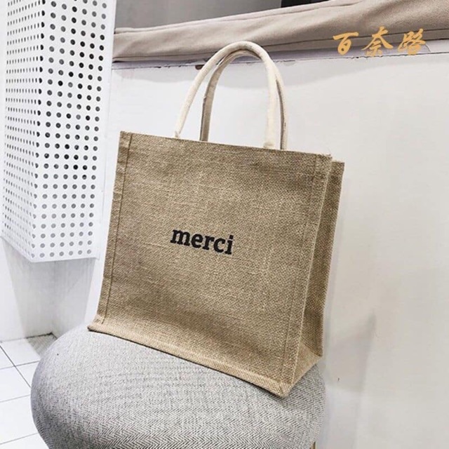 Túi cói Merci sang chảnh HT0258