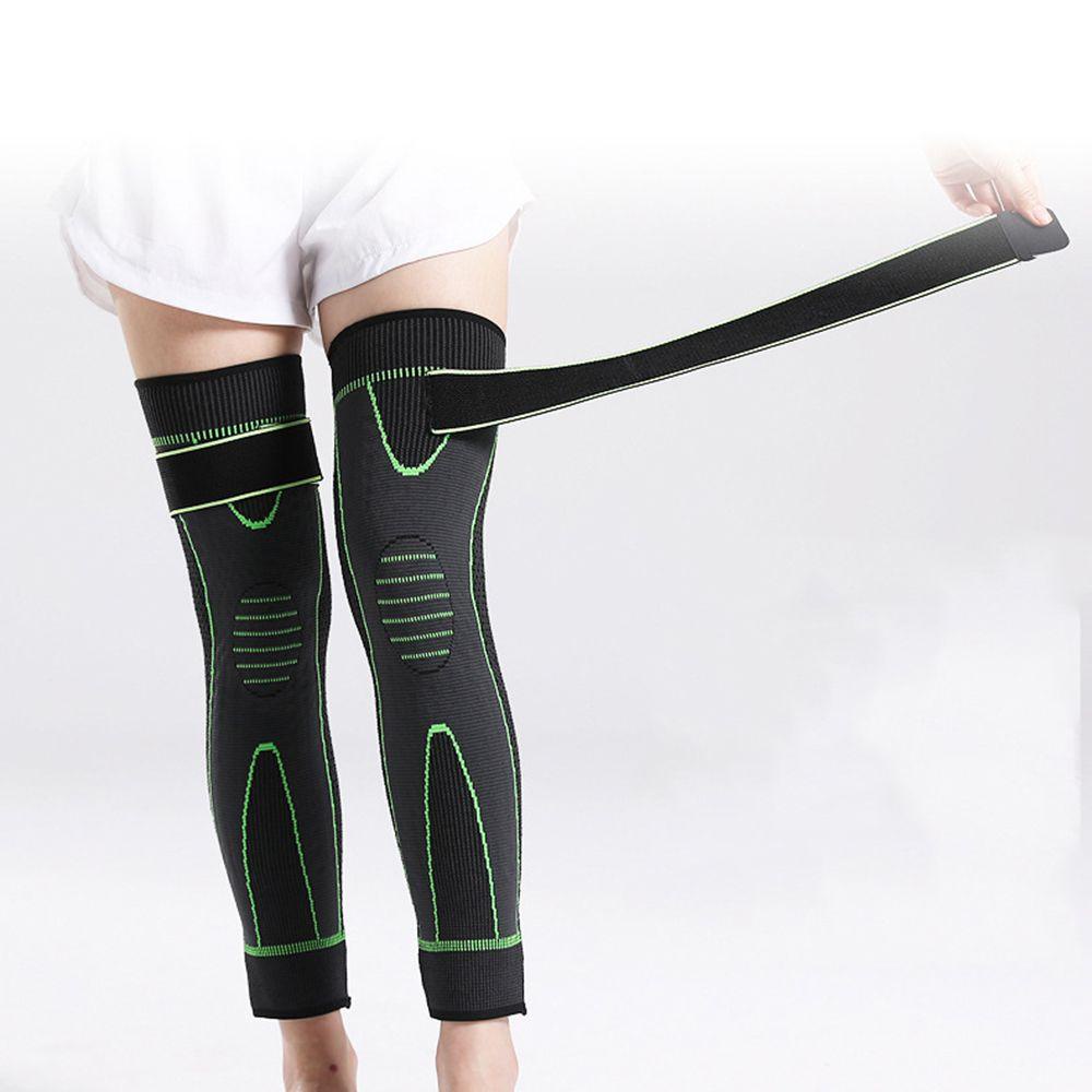 Băng Quấn Bảo Vệ Đầu Gối Bằng Nylon Co Giãn Chống Trượt Khi Chơi Thể Thao