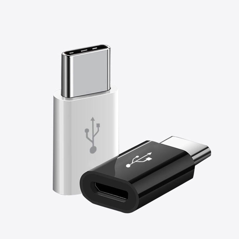 Đầu Chuyển Đổi Cổng Type C Sang Micro USB Dành Cho Cáp Type-C Của Xiaomi Huawei Samsung