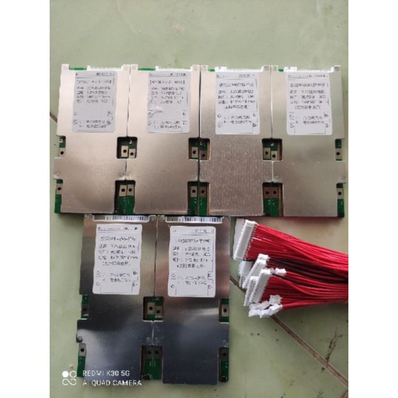 Mạch BMS bảo vệ pin 4s12v, 8s 24v, 16s 48v, 20s60v, 24s 72v