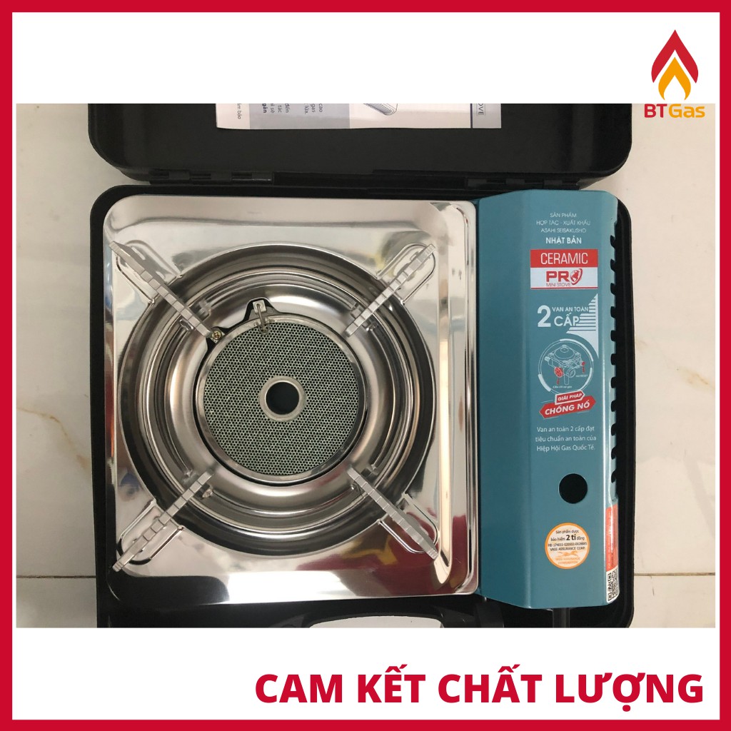 Bếp Gas Mini Hồng Ngoại NaMilux / Bếp Gas Mini Chống Nổ / Tích Hợp Van An Toàn / PL-2027PS