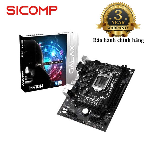 Bo mạch chủ GALAX B365M new, bảo hành chính hãng 36th (Intel B365, Socket 1151, m-ATX, 2 khe RAM DDR4)