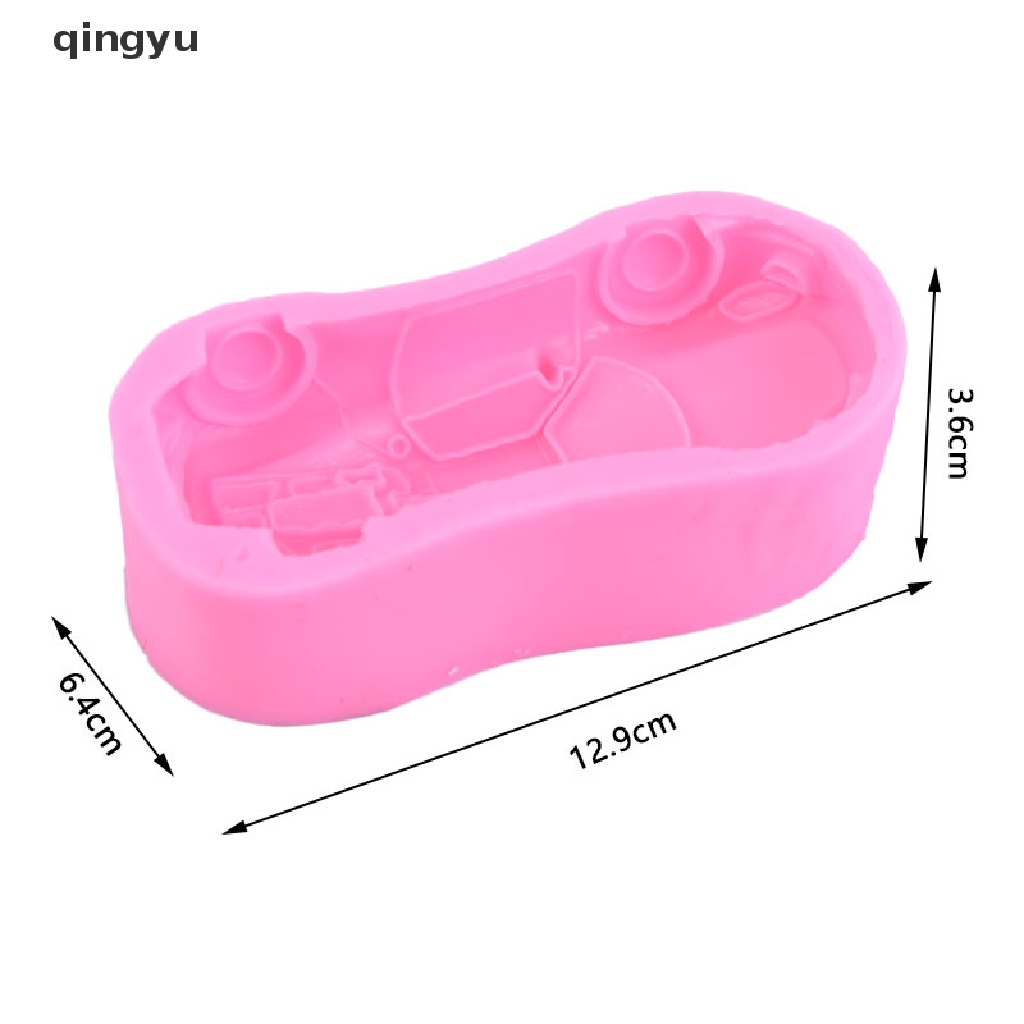 Khuôn Silicone Tạo Hình Xe Hơi 3d Trang Trí Bánh